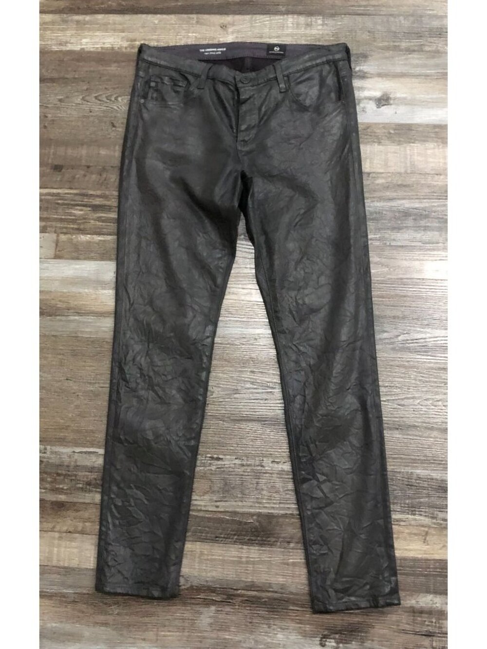 AG Adriano Goldschmied Womens 29R Black The Legging Ankle Super Skinny Jeans